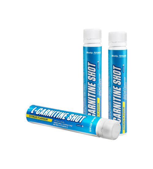 L-CARNITINE SHOTS 1000mg (20 X 25ml)